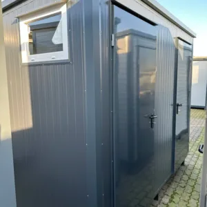 Contentor sanitário duplo 3×2 m