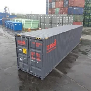 Contentor de armazenamento padrão de 40 pés