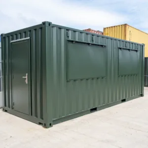 Contentorde 20 pés com escotilha de serviço dupla