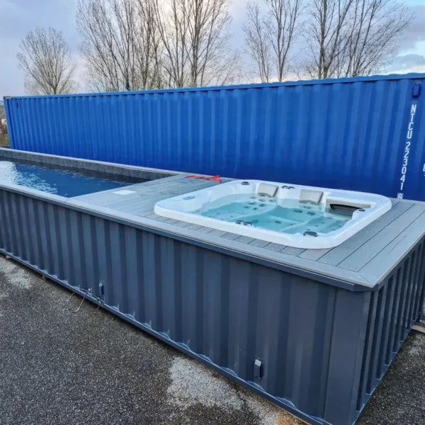 Piscina Contentor Premium 40 pés (12m × 2,5m) - Imagem 2